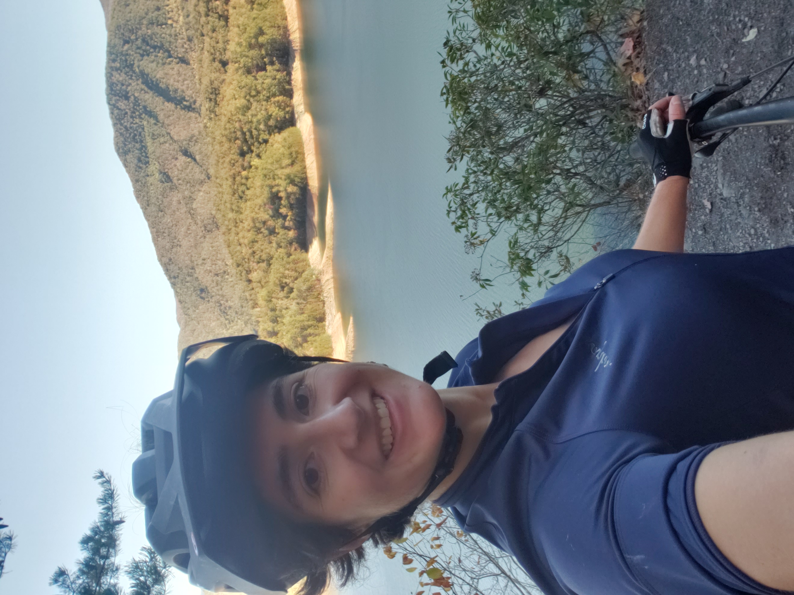 Hannah biking in Tennessee